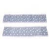 2 Piece Crib Breathable Mesh Liner for Full Size Cribs Dots Pattern Prevent Falling Classic Baby