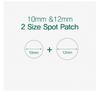 SOME BY MI Патчи Snail 30Days Miracle Clear Spot Patch, 18 шт. (10 мм, 9 шт. + 12 мм, 9 шт.), Гидроколлоидный тип