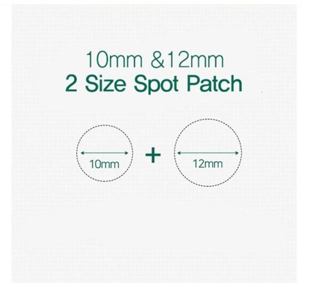 SOME BY MI Патчи Snail 30Days Miracle Clear Spot Patch, 18 шт. (10 мм, 9 шт. + 12 мм, 9 шт.), Гидроколлоидный тип
