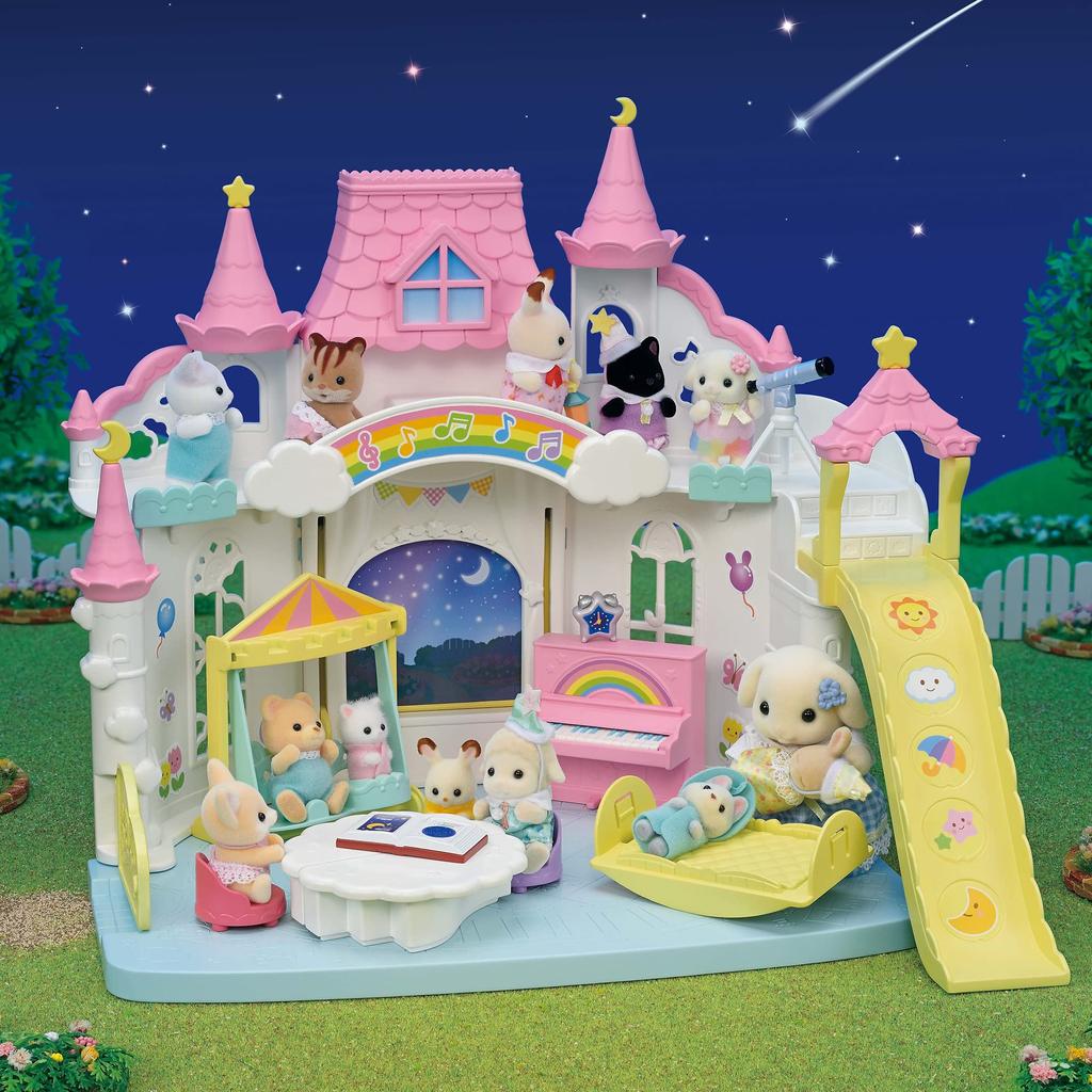 EPOCH Sylvanian Families Hoikuen Ohisama ST Mark Certification 3 года и старше Игрушечный кукольный домик Sylvanian Families [Hoikuen для всех] S-68