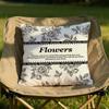 Beautiful Retro Flowers Cushion Cover Soft Reversible Durable Pillow Cover MultiScene Use for Home Car Daily Comfort
