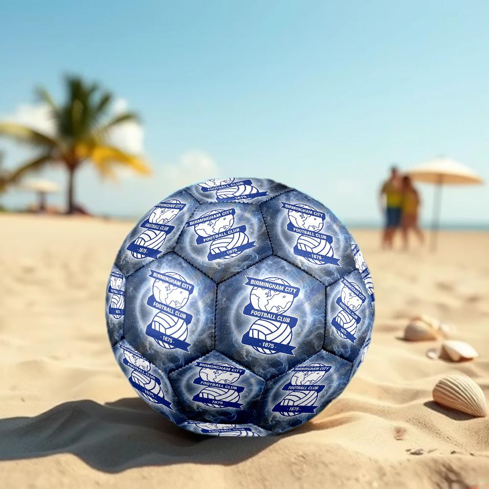Birmingham City Size 5 Football High Elastic Soccer Ball For Outdoor Competition Daily Training Play