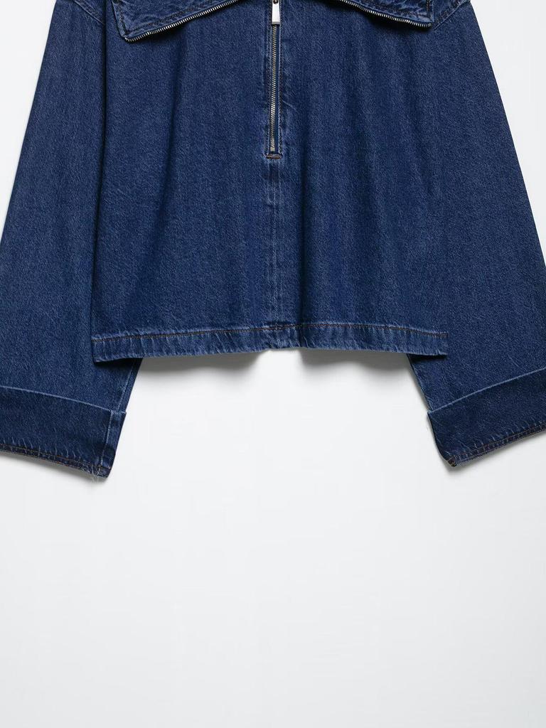 Весна 2025 Женский Модный Комплект Куртка на Молнии и Длинные Брюки в Европейском и Американском Стиле