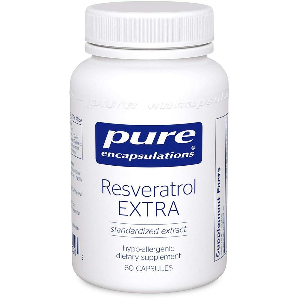 Pure Encapsulations Капсулы Ресвератрол Экстра 60 Таблеток 1 шт