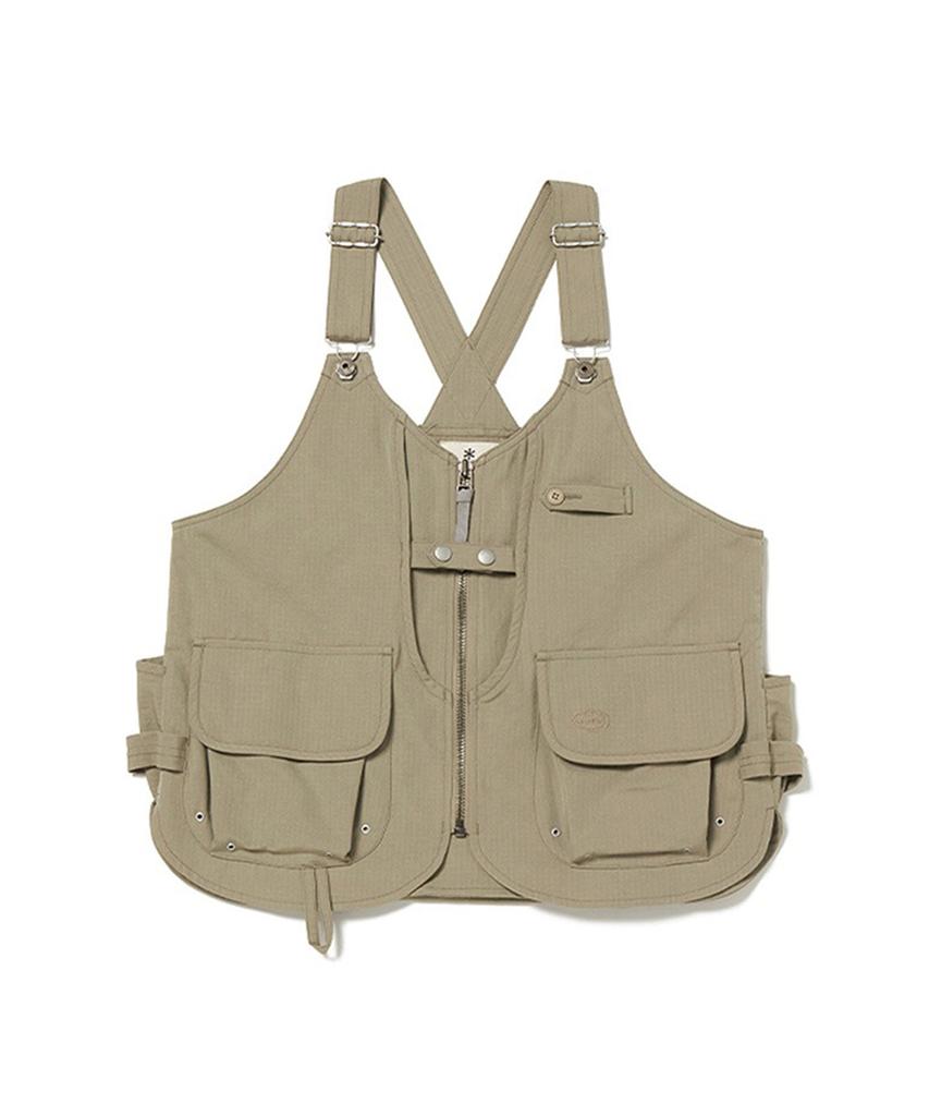 Snowpeak Takibi Ripstop Vest - Beige / Jk-24Au106Bg