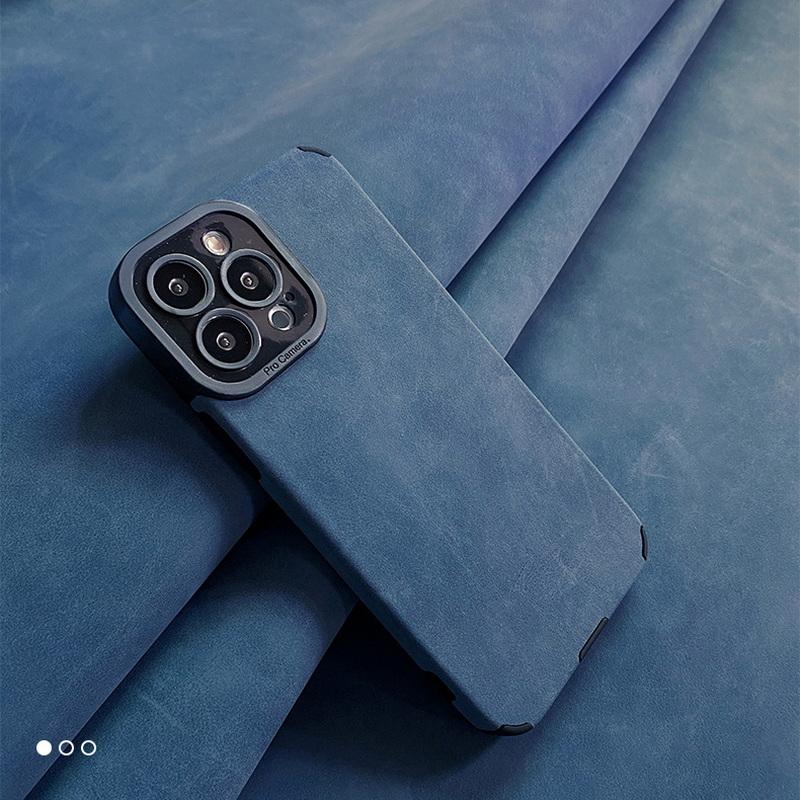 Чехол из замшевой плюшевой кожи для iPhone 16 15 14 Pro 13 12 11 Pro Max XR XS X 7 8 Plus SE 2022, роскошный силиконовый противоударный защитный чехол для объектива