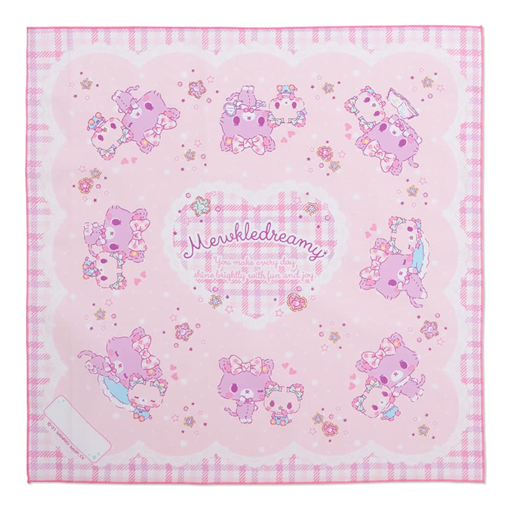 Sanrio Набор обедов Sanrio размером примерно 43 x 43 Имя Космический мул Мечтательный персонаж 880124 SANRIO (САНРИО) Ткань, 3, см, 100% Хлопок, Включено,