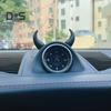 1 Pair Steering Wheel Devil Horn Sticker Small Cute Self Adhesive Auto Car Truck SUV Dashboard Air Vent Steering Wheel 3D Horn Decoration