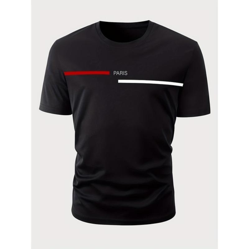 Мужские летние свободные футболки из 100% хлопка с принтом