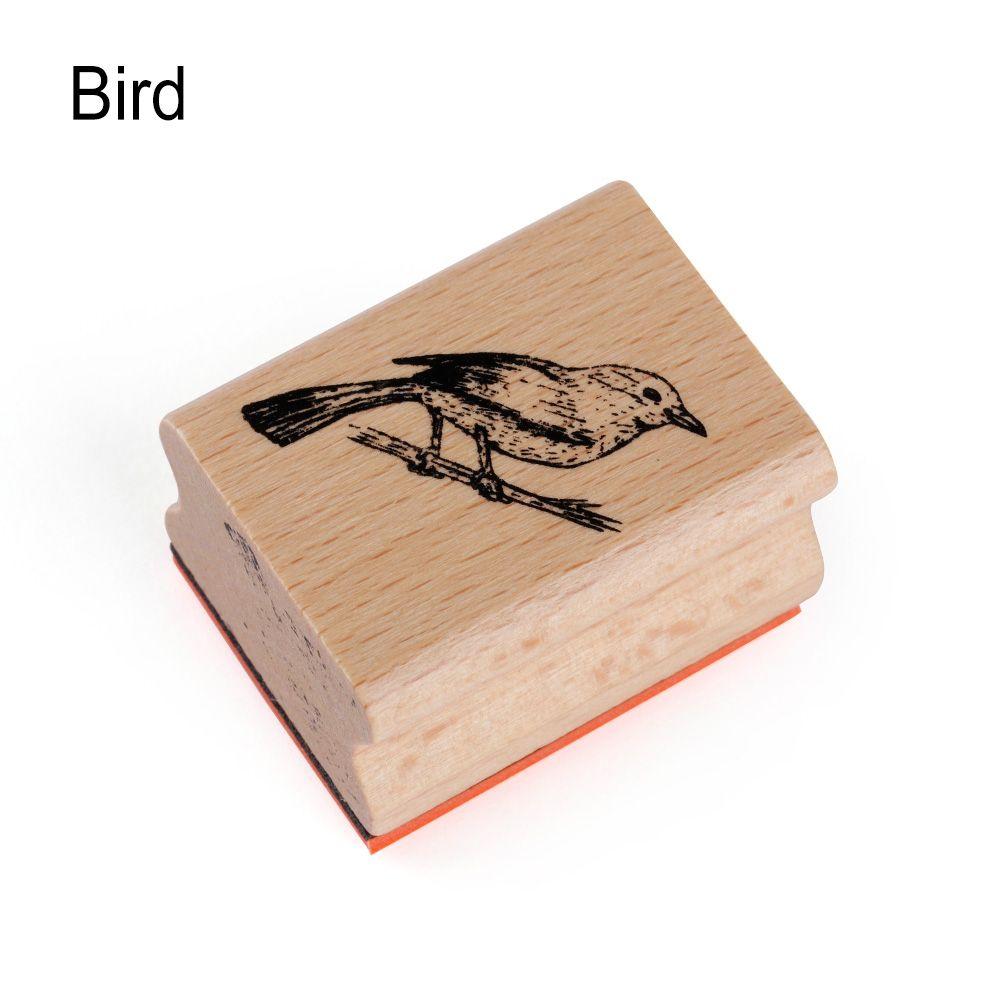 New Stamping For Letters Diary Wooden Rubber Stamps Animal Stamps DIY Craft Scrapbooking