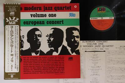 Виниловая пластинка MODERN JAZZ QUARTET - European Concert Volume One P6031A ATLANTIC 1977 Япония Obi Джаз Б/у