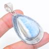 Natural Owhyee Opal Gemstone Handmade 925 Sterling Silver Pendant 2.25" C2g34
