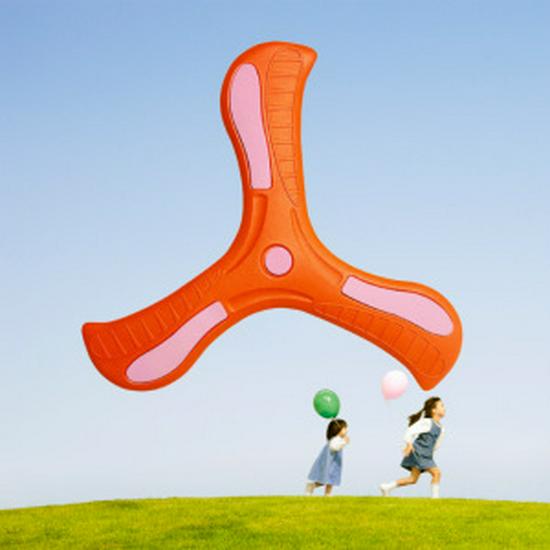 Детский бумеранг EVA с тремя лопастями – Спортивная игрушка для улицы для игр родителей с детьми