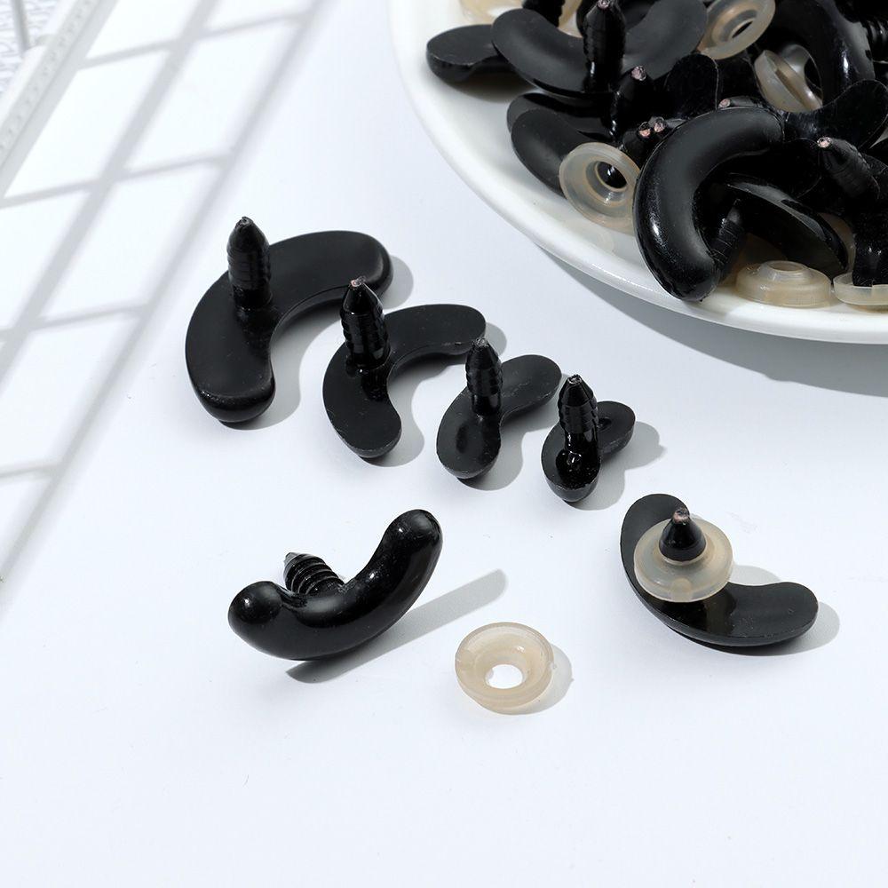 Plastic Stuffed Toys Parts Dolls DIY Tools Eyes Crafts Thread Eyes Nose Puppet Crystal Eye