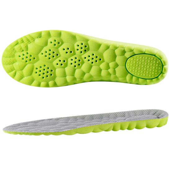 Yousheng 1 Pair Breathable Insoles Moisture-Absorbing Shock Absorbing U-Heel Support Sports Shoes Inserts Comfortable Walking Shoe Insoles