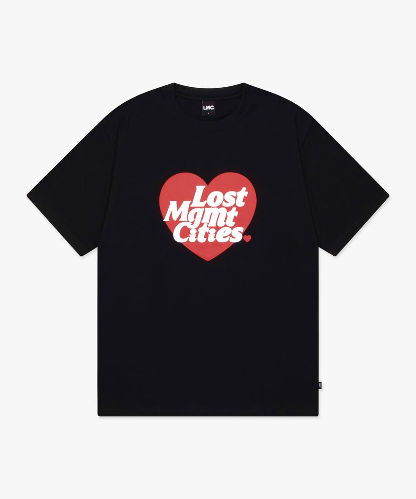 LMC Heart Logo Tee Black