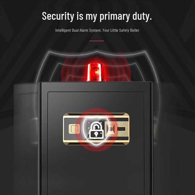 QNN 150CM Elegant Black Single Door Safe