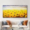 Abstract Sunflower Flower Oil Canvas Painting Nordic Posters and Prints Wall Art Pictures Living Room Home Decor No Frame