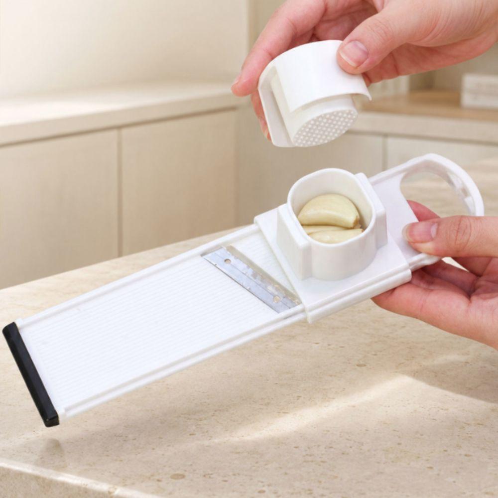 with Hand Protector Garlic Grinder Non-slip Base Vegetable Shredder Garlic Chopper Kitchen