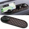 1Pcmultifunction Car Anti-Slip Mat,Rotatable Anti Skid Car Dashboard Pad With Temporary Parking Numbe,Universal Car Phone Holder