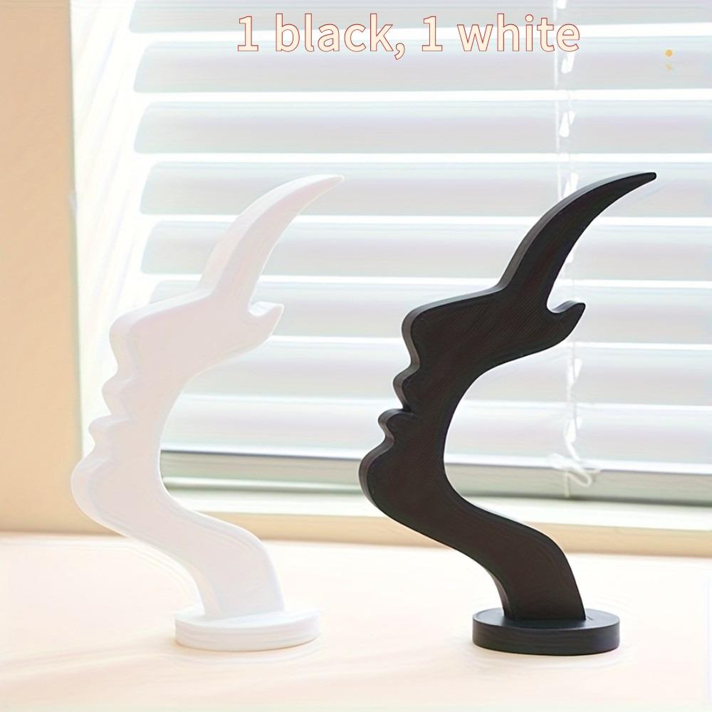 2pcs Abstract Face Design Eyeglass Holder Fashion Glasses Storage Rack for Home Office Glasses Organizer 1/2pcs Cup Holders 5