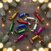 Multicolor Christmas Candy (Set of 12) Chocolate Toffee | Christmas Tree Decoration Items | Xmas Gifts Hanging Ornaments Props