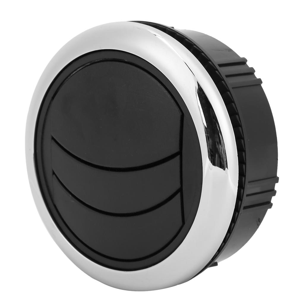Car Air Conditioning Outlet Vent Trim Knob Style Round Replacement for RVs Buses Boats