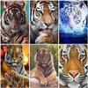 5D Diamond Painting Animals Tiger Diamond Mosaic DIY Full Square/Round Resin Diamond Embroidery Cross Stitch Rhinestone Wall Art