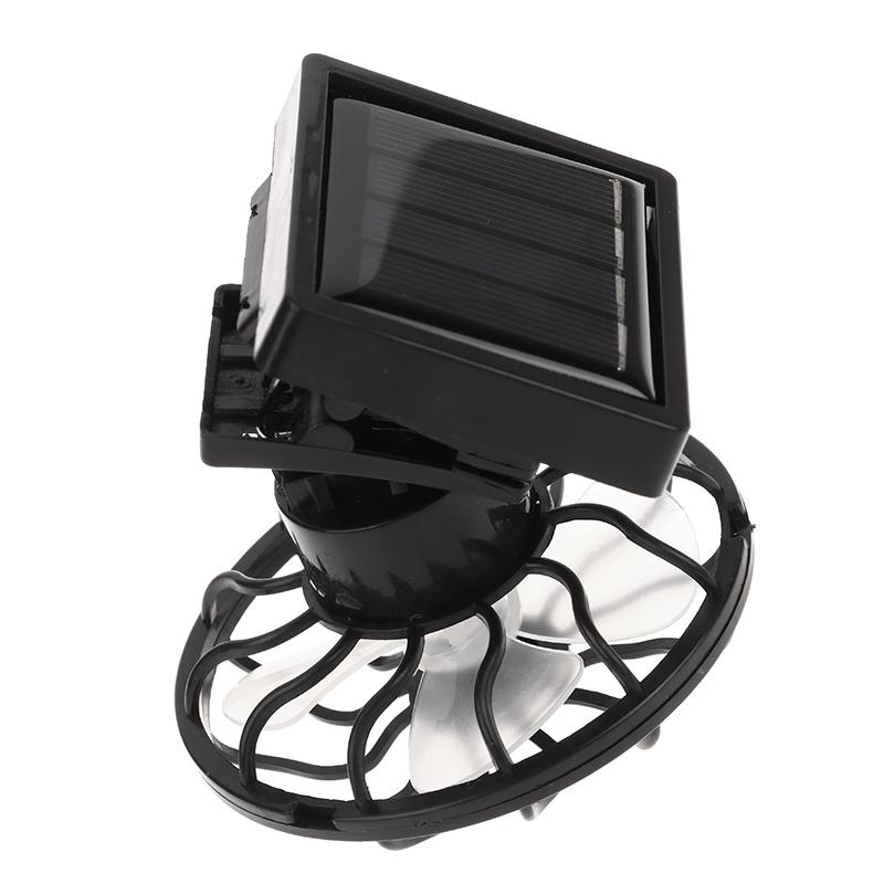 Portable Clip On Cap Fan Mini Solar Powered Fan Summer Hat Cap Clip Cooler Fan Outdoor Picnic Camping Hiking Wilderness Fans