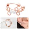 [Onm] Onm 14Kgp Antique Pearl Rose Gold Ring Bracelet Ear Cuff (S9594024)