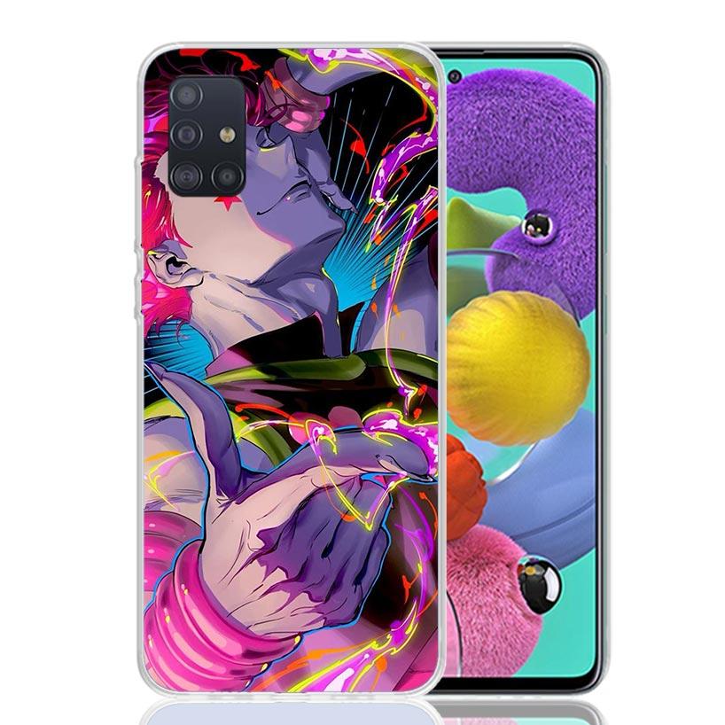 Чехол для телефона Huner X-Hunters Hisoka для Samsung Galaxy A52 A32 A22 A12 A02S A50S A30S A51 A31 AA71 Note 20 Ultra 10 S10 Plus Galax
