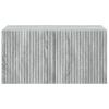 Wall Mounted TV Cabinet Grey Sonoma 59.5 x 41 x 30 cm