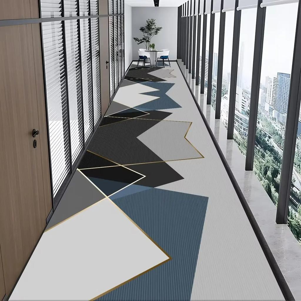 Custom Made Long Hallway Carpets European Stairs Corridor Carpet Wedding Hotel Carpet Area Rugs Runners Flower Non-slip Floor