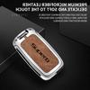 ADW1 High-grade zinc alloy key case suitable for Skoda Superb 2 3 A7 car key chain genuine leather car key shell auto accessories
