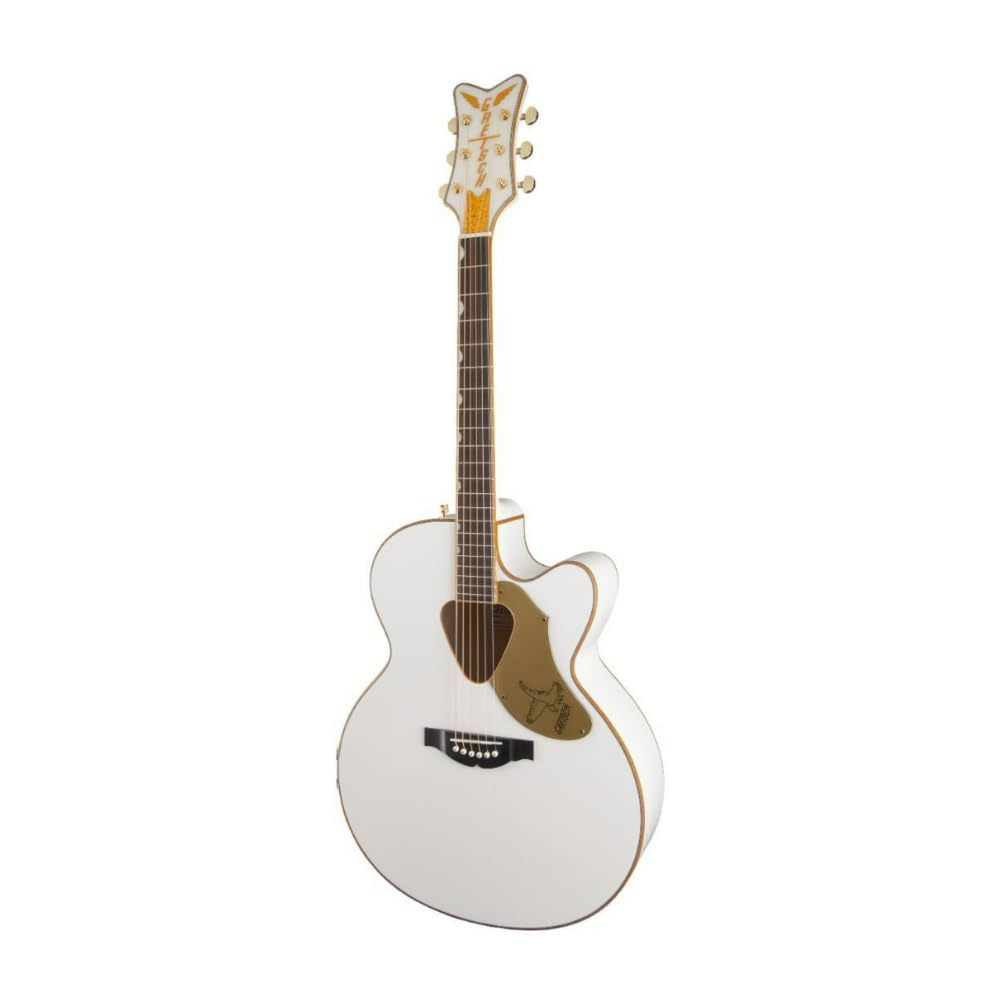 Акустическая гитара Gretsch 5022CWFE Rancher Falcon Jumbo Cutaway - Белая, Акустическая/Электроакустическая ()