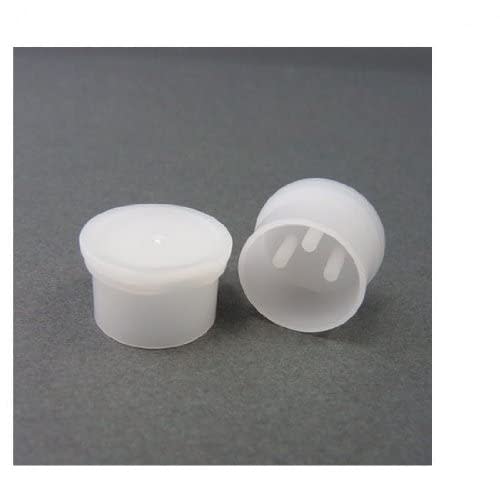 Technobains XLR Female Connector Protective Caps (Translucent), 6-Pack, XLRFCK-W0-6