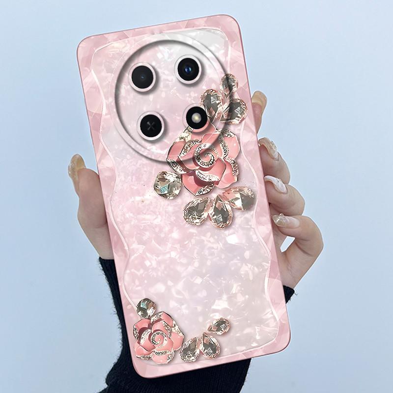Чехол для Huawei Nova 12i 12 i Силиконовый Защитный Чехол Модный Простота цветок Funda для Huawei Nova 13i Nova12i Coque Capa