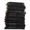100pcs Fine Tip Pens Water Soluble Pigments Glossy Writing Vivid Bright Color DIY Making Fineliner
