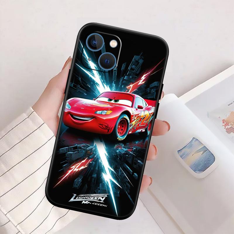Cars Lightning McQueen New High-End Shell Phone Case for iPhone 16 15 14 13 12 Pro Max Plus Mini