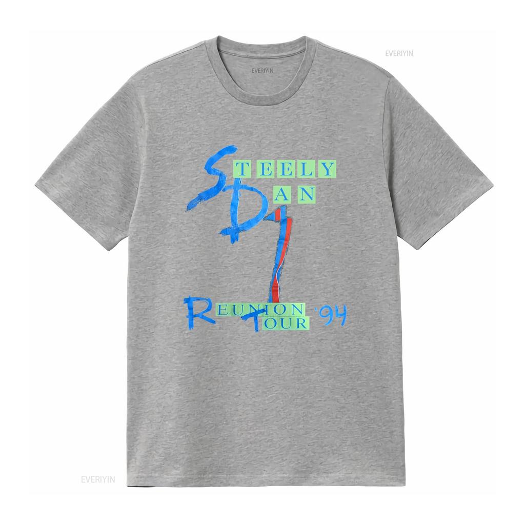 90s 1993 Steely Dan Promo Tour T Shirt Classic Style Retro Tee Vintage Top For Everyday Wear Soft Designer Clothes