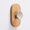 Wood Black Walnut Hook Modern Minimalist Coat Hook Closet Hanger Towel Hook Wall Organizer Hook Decorative For Home Kitchen