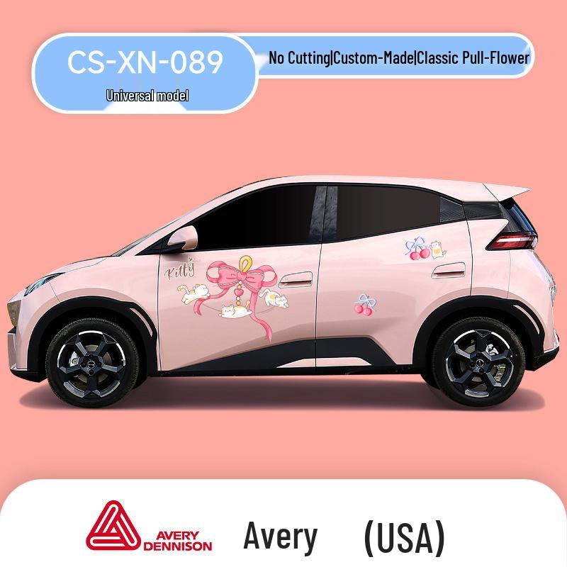Креативные наклейки на кузов автомобиля BYD Seagull