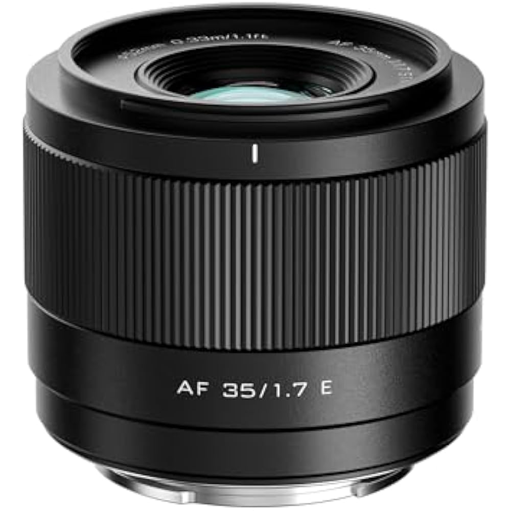 VILTROX AF 35mm F1.7 E-mount Lens Small & Lightweight APS-C Large Aperture 1.7 Sony E-Mount Inter...