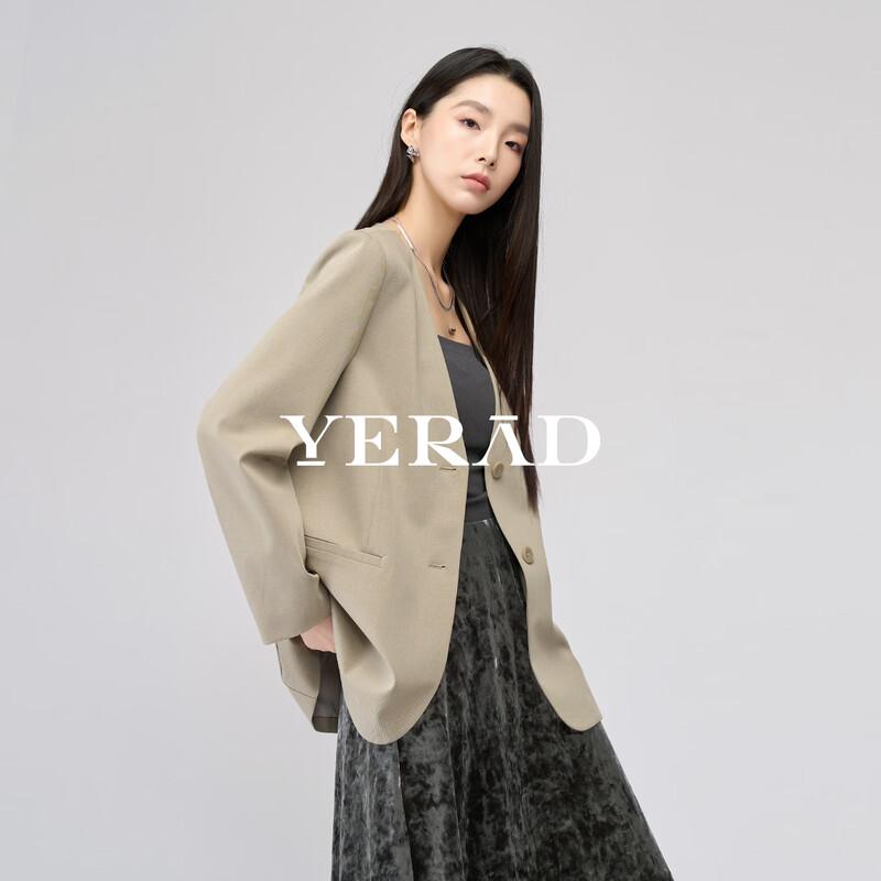 Женский блейзер YERAD в стиле smart casual свободного кроя