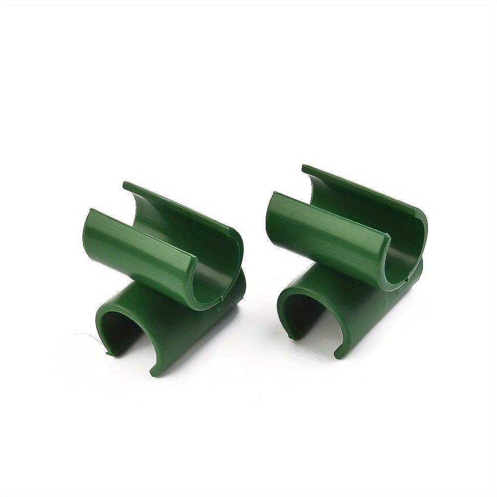 50 шт. Соединительный элемент для опоры растений - 8 мм - для прививки стержней садовой рамы - прочный металл - подходит для внутреннего и наружного садоводства