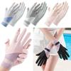Non Slip Anti-UV Touch Screen Ice Silk Gloves Mittens Sunscreen Gloves Women Gloves