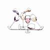 Iron Art Colorful Wine Glass Wall Art Hollow Out Wall Art Sculpture  Outdoor Decor