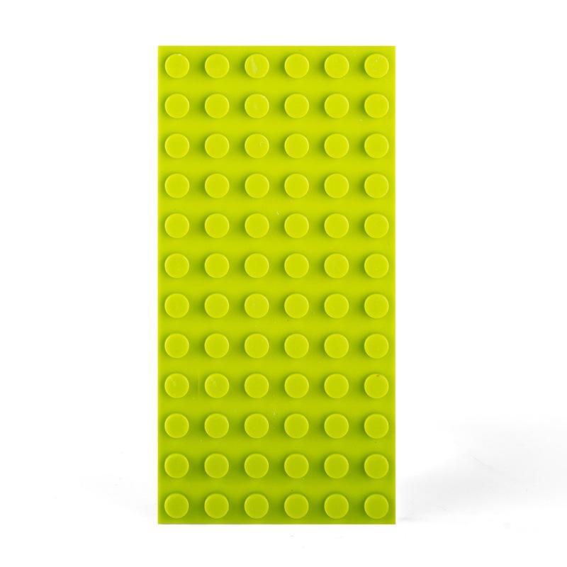 Нетоксичные 5 шт. Оптом Мелкие Детали 3028 Moc Строительный Блок 6X12 Аксессуары для Пола Строительный Блок Замок Игрушки