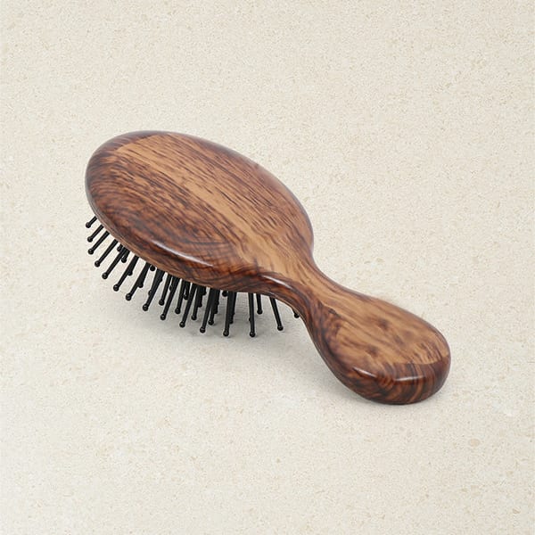 Мини деревянная кисть-подушка