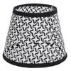 Faux Rattan Woven Lamp Shade E27 E14 PE Decorative Lampshade Replacement with Metal Clip for Table